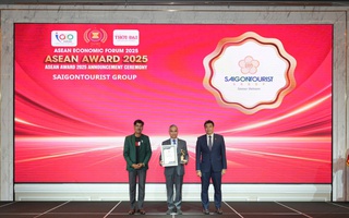 Saigontourist Group vinh dự nhận nhiều giải thưởng tại Diễn đàn Kinh tế ASEAN 2025