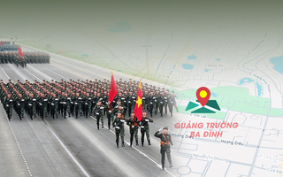 Chi tiết lịch sơ duyệt, tổng duyệt và lộ trình diễu binh, diễu hành đại lễ A80