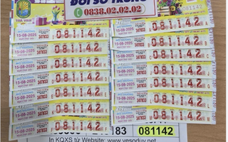 Đi công tác miền Tây, 1 phụ nữ ở      TP HCM trúng độc đắc 14 tờ vé số