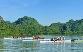 Chủ nhà TP HCM xếp hạng ba toàn đoàn Giải Canoeing trẻ quốc gia