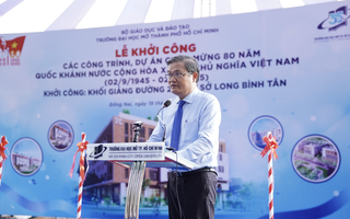 Trường ĐH Mở TP HCM xây dựng khối giảng đường quy mô 4.500 sinh viên tại Đồng Nai