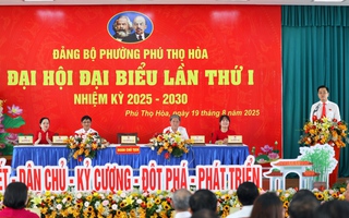 Ông Phạm Hưng Quốc Bảo làm Bí thư phường Phú Thọ Hòa