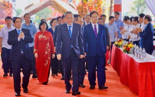 Tổng Bí thư Tô Lâm, Thủ tướng Phạm Minh Chính dự Lễ khởi công, khánh thành 250 dự án, công trình
