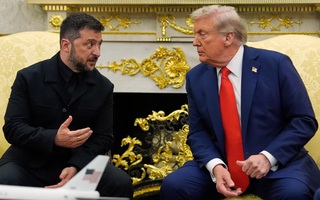 Vừa họp xong với ông Zelensky, Tổng thống Donald Trump gọi ngay cho tổng thống Nga