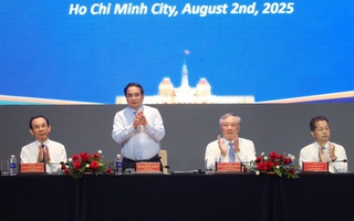 Thủ tướng Phạm Minh Chính dự hội nghị triển khai Nghị quyết về Trung tâm Tài chính quốc tế