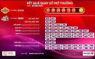 Xổ số Vietlott có vé trúng giải Jackpot 2