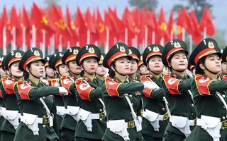 Hôm nay, lần đầu hợp luyện diễu binh ở Quảng trường Ba Đình, cấm đường từ 11 giờ 30