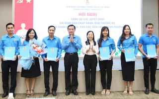 Danh sách Chủ tịch Công đoàn phường, xã thuộc tổ công tác số 4 và số 9 - LĐLĐ TP HCM