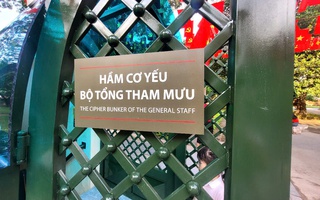 "Căn hầm tuyệt mật" của Bộ Tổng Tham mưu dưới lòng đất Hoàng Thành Thăng Long