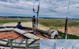 Hàng trăm chuyến bay bị ảnh hưởng bởi bão số 5 Kajiki