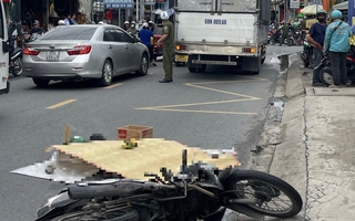 Tai nạn nghiêm trọng trên đường Hà Huy Giáp, TP HCM