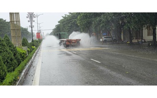 Bão số 5 (Kajiki): Hà Tĩnh mưa to, gió giật tung mái tôn, cây ngã