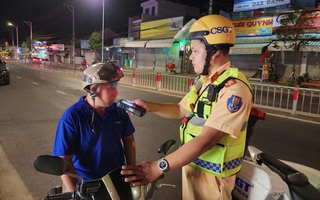 CSGT TP HCM quyết liệt xử lý "ma men"