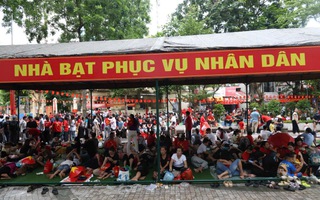 Hà Nội dựng 10 nhà bạt dã chiến phục vụ người dân xem diễu binh, diễu hành