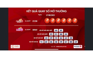 Vé số Vietlott lại trúng giải Jackpot