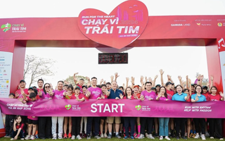 "Chạy vì trái tim 2025": 11 năm đồng hành cùng nhịp đập trái tim trẻ em