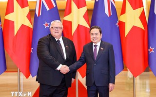 Chủ tịch Quốc hội Trần Thanh Mẫn đón, hội đàm với Chủ tịch Quốc hội New Zealand