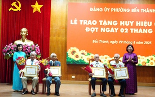 Phường trung tâm TP HCM kỷ niệm 80 Cách mạng Tháng Tám và Quốc khánh 2-9