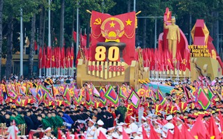 Hình ảnh ấn tượng trong ngày tổng duyệt diễu binh, diễu hành chào mừng Quốc khánh 2-9