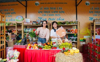 Không khí sôi động tại Lễ hội trái cây, ẩm thực Lâm Sơn dịp Quốc khánh