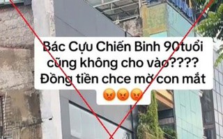 Thực hư thông tin cựu chiến binh 90 tuổi không được xem diễu binh