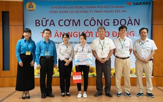 Nghĩa cử cao đẹp của toàn thể cán bộ, nhân viên Công ty TNHH Yazaki EDS Việt Nam