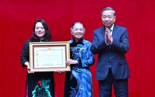 Tổng Bí thư dự Lễ truy tặng Danh hiệu Anh hùng cho Thượng tướng Bùi Thiện Ngộ