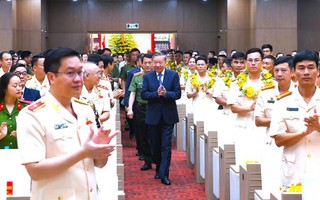 Tổng Bí thư Tô Lâm gặp mặt thân mật điển hình tiên tiến Đại hội Thi đua "Vì an ninh Tổ quốc"
