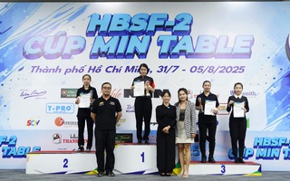 Trần Quyết Chiến vô địch billiards carom HBSF Tour 2