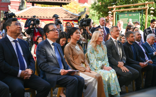 Phu nhân Tổng Bí thư dự Lễ hội Văn hóa Việt Nam tại Moscow