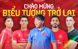 CLB Công an TP HCM hừng hực khí thế