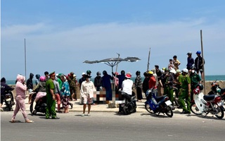 Phát hiện thi thể trôi dạt ở kè biển Phan Thiết