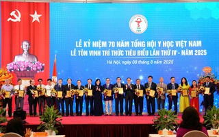 Tôn vinh 80 trí thức tiêu biểu ngành y