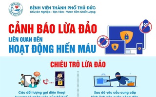 Sở Y tế TP HCM cảnh báo "nóng" về một hành vi lừa đảo tinh vi 