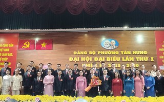 Phường Tân Hưng tổ chức thành công Đại hội Đảng bộ