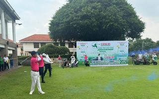Giải Golf "Vì bình yên cuộc sống" hỗ trợ xây dựng, sửa chữa nhà ở cho cán bộ, chiến sĩ công an