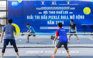 Hội thao giao lưu pickleball các cơ sở Đoàn TP HCM