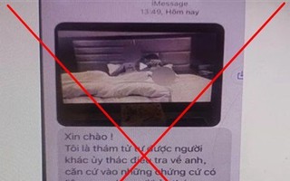 Cắt ghép hình ảnh nhạy cảm để tống tiền
