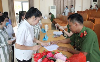 Nhiều phạm nhân được đặc xá trong dịp lễ Quốc khánh 2-9