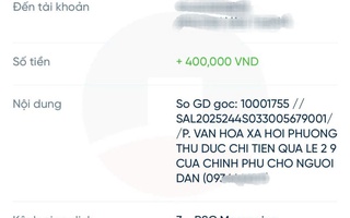Nhiều ngân hàng chi trả hơn 1.100 tỉ đồng quà tặng 100.000 đồng cho người dân