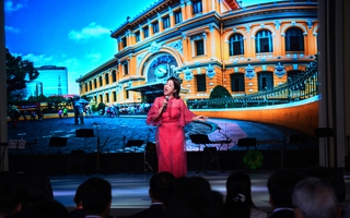 Ca sĩ Mỹ Linh rạng rỡ tại Expo 2025 Osaka