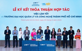 Một trường đại học bắt tay với Việc Làm Tốt phát triển nguồn nhân lực Logistics 4.0