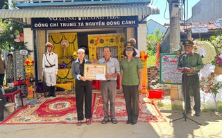 Phát động phong trào noi gương Trung tá Nguyễn Đông Cánh