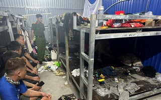 Kiểm tra lán trại công trường, phát hiện việc trả ma túy thay tiền công lao động