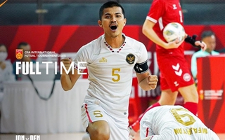 Futsal Indonesia hạ đội châu Âu, vô địch giải quốc tế Trung Quốc