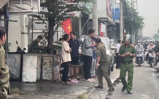 Cháy cửa hàng phụ tùng ở TP HCM, một cụ ông tử vong