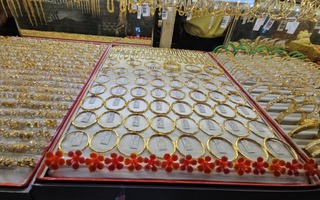 Chiều 12-9, giá vàng trong nước tiếp tục đà giảm