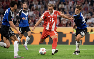 Bayern Munich thắng "5 sao" Hamburg, Harry Kane tăng tốc ghi bàn
