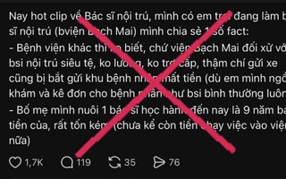 Người phụ nữ tung tin sai sự thật về bác sĩ nội trú Bệnh viện Bạch Mai để làm gì?