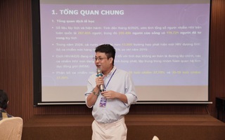 Các ca nhiễm HIV có xu hướng trẻ hóa rõ rệt